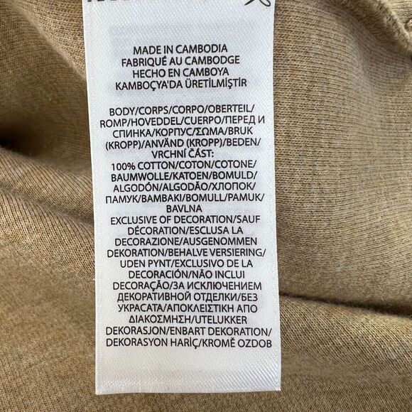 Polo Ralph Lauren Mens 2XL Tan Estate-Rib Cotton Quarter-Zip Pullover Jocy Logo - Picture 8 of 13